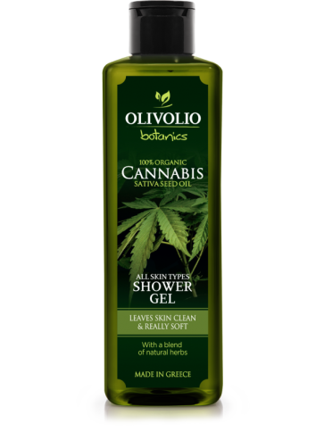 Gel de dus natural cu ulei de canabis 250 ml THC<0.2%-HHC FREE