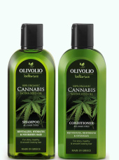 Set sampon si balsam, cu ulei de canabis 200 ml