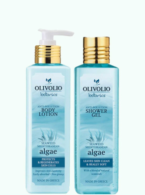 Set gel de dus si lotiune de corp, cu alge marine 250 ml