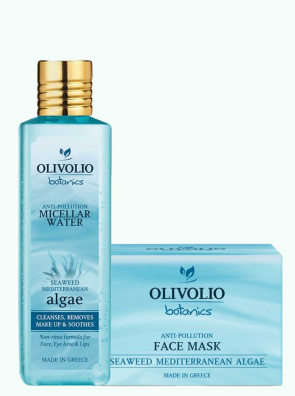 Set apa micelara si masca de fata cu alge marine 250ml