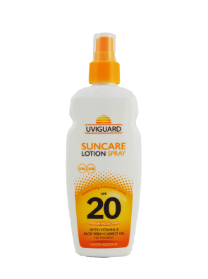 Lotiune spray protectie solara Uviguard SPF20