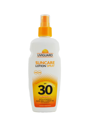 Lotiune spray protectie solara Uviguard SPF30, 200 ml
