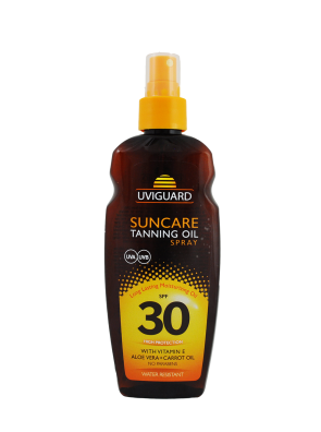 Ulei de plaja pentru bronzat cu protectie solara SPF30, 200ml