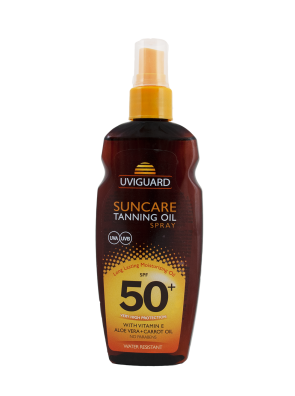 Ulei de plaja pentru bronzat cu protectie solara SPF50, 200ml