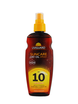 Ulei de plaja pentru bronzat cu protectie solara SPF 10, 200ml
