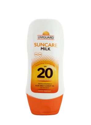 Lapte de corp Uviguard cu protectie solara SPF20, 200 ml