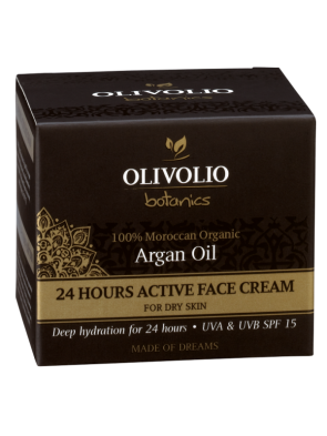 Crema de fata cu ulei de argan activa 24h 50ml
