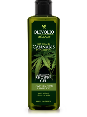 Gel de dus natural cu ulei de canabis 250 ml