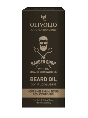  Olivolio ulei de barba cu ulei din lemn de cedru 30ml