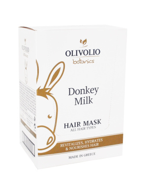 Masca pentru toate tipurile de par, cu lapte de magarita 12x20ml