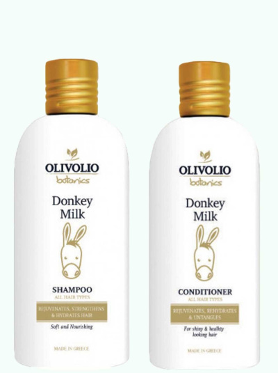 Set sampon si balsam cu  lapte de magarita 200ml