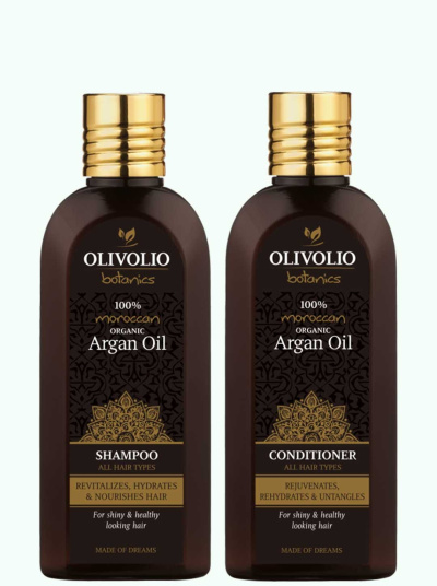 Set sampon si balsam, cu ulei de argan 200ml
