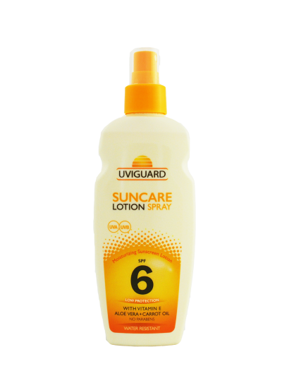 Lotiune spray protectie solara Uviguard SPF06, 200ml