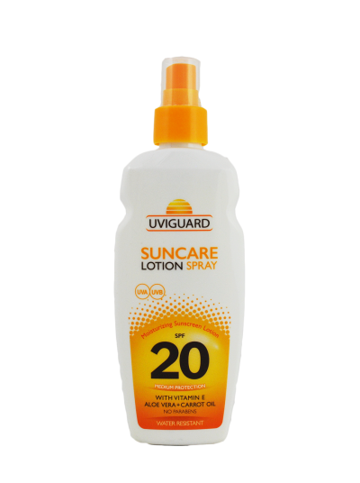 Lotiune spray protectie solara Uviguard SPF20