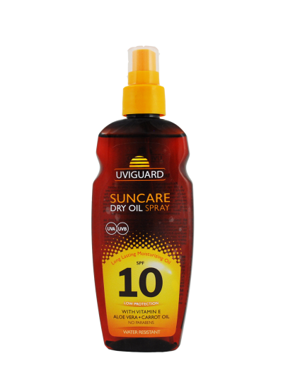 Ulei de plaja pentru bronzat cu protectie solara SPF 10, 200ml