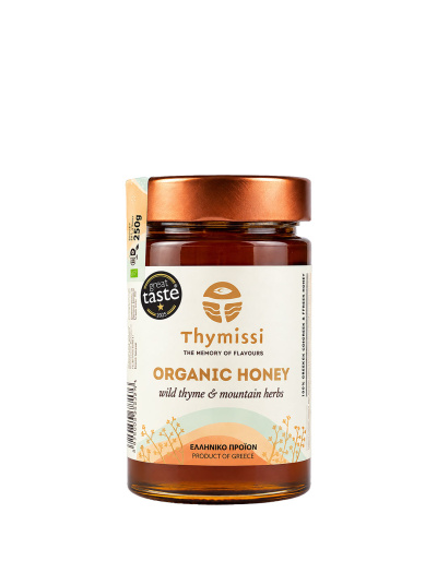 Thymissi Organic Honey – Miere ecologica cu cimbru si plante salbatice 250g