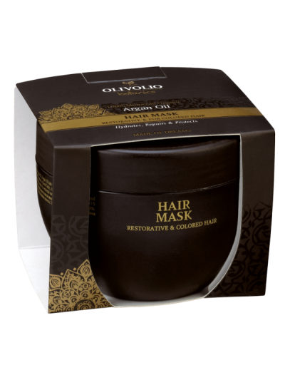 Olivolio Argan Oil Hair Mask for Restorative & Colored Hair