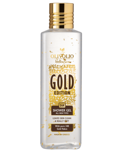 Gel de dus cu fulgi de aur 24k  250ml