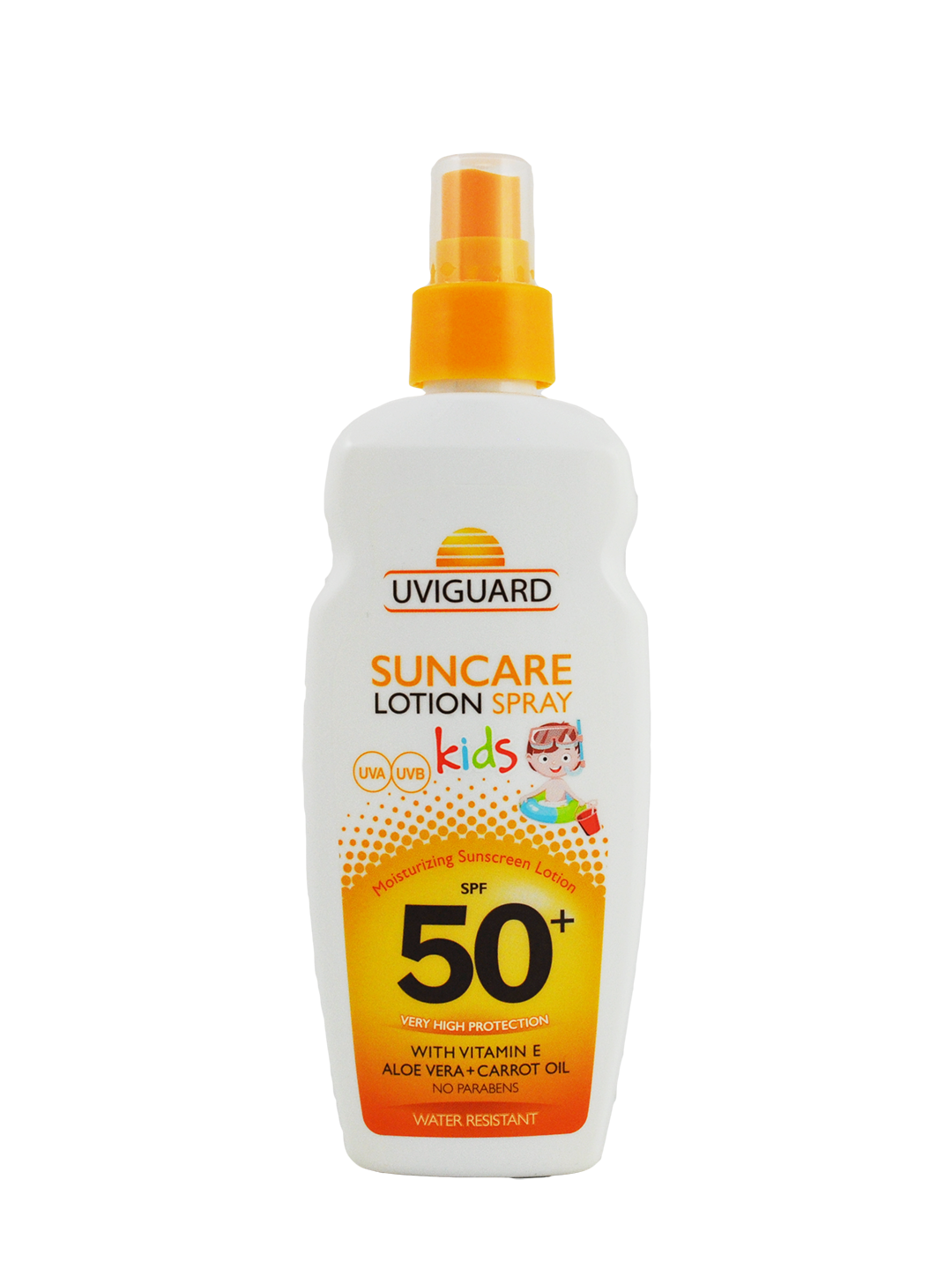 Lotiune spray protectie solara pentru copii, SPF50 200 ml
